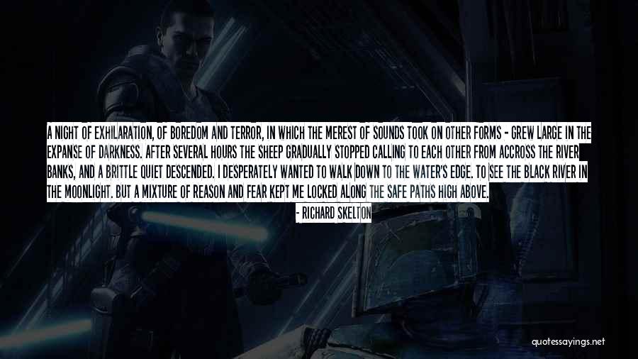 Walk The Edge Quotes By Richard Skelton Walk The Edge Quotes By Richard Skelton