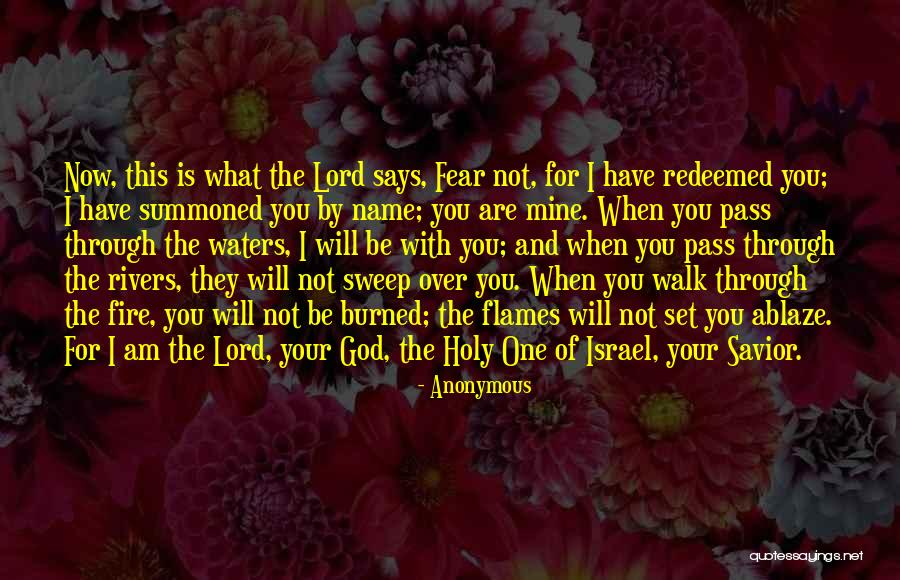 Walk Through The Fire Quotes By Anonymous Walk Through The Fire Quotes By Anonymous