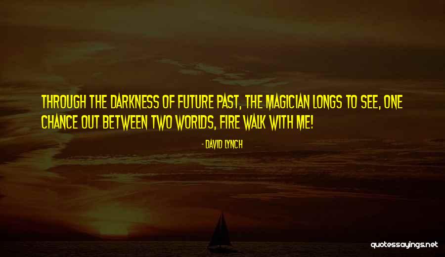 Walk Through The Fire Quotes By David Lynch Walk Through The Fire Quotes By David Lynch