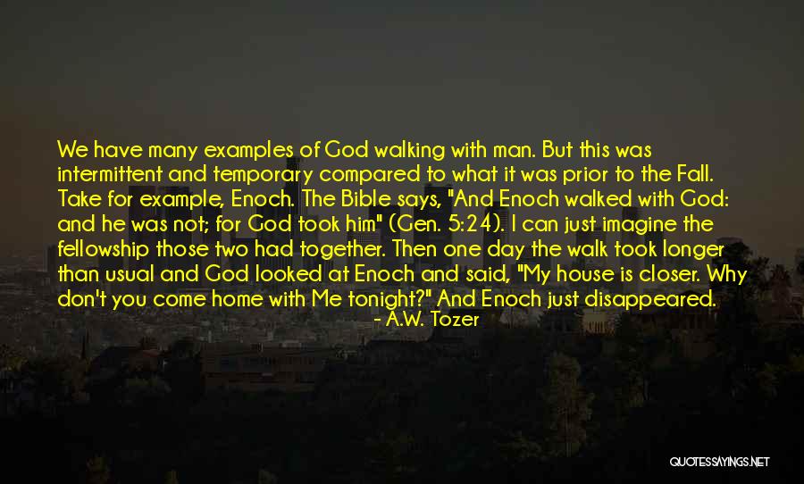 Walk Together Quotes By A.W. Tozer Walk Together Quotes By A.W. Tozer
