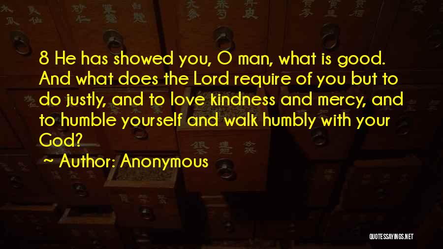 Walk With The Lord Quotes By Anonymous