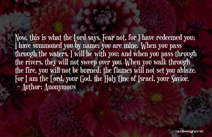 Walk With The Lord Quotes By Anonymous