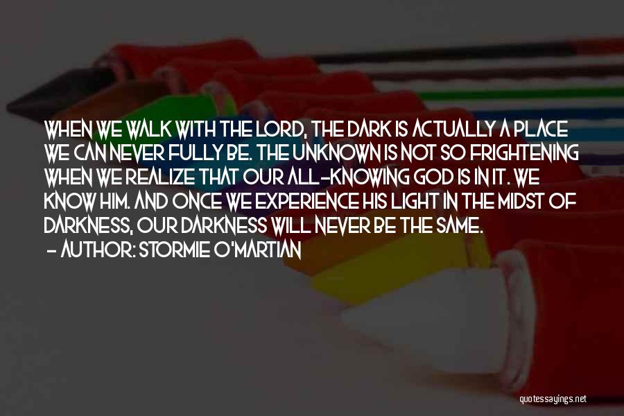 Walk With The Lord Quotes By Stormie O'martian