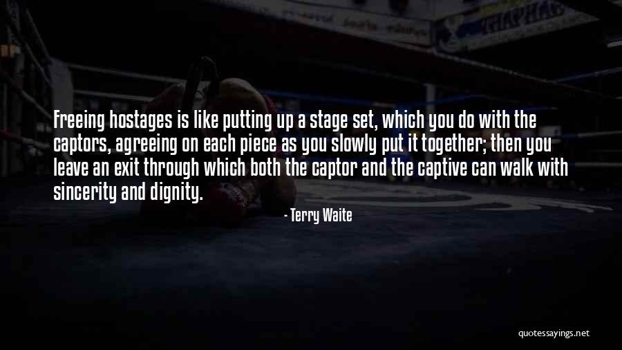 Walk With You Together Quotes By Terry Waite Walk With You Together Quotes By Terry Waite