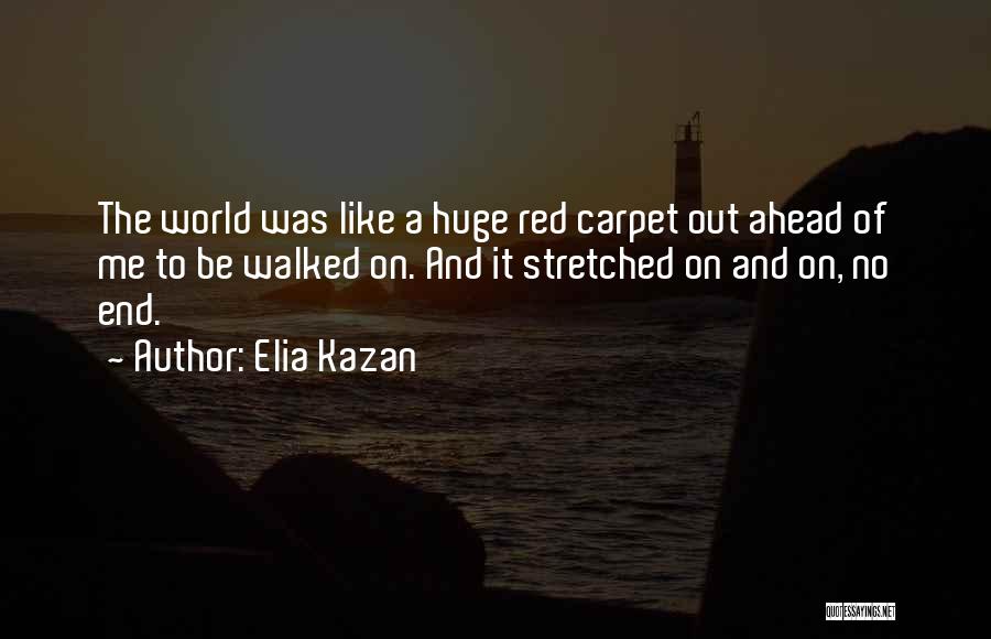 Walked Out Quotes By Elia Kazan