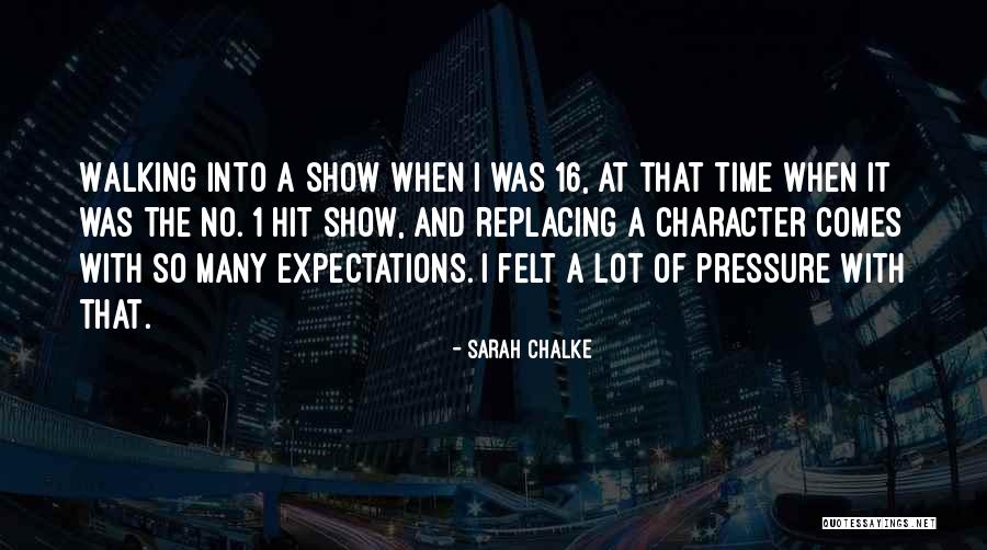 Walking 1 Quotes By Sarah Chalke Walking 1 Quotes By Sarah Chalke