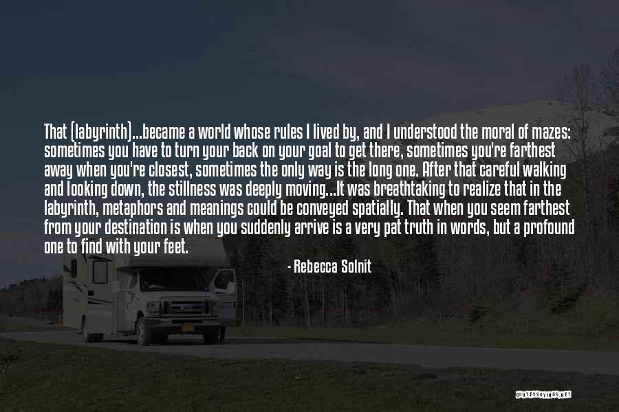 Walking A Path Quotes By Rebecca Solnit Walking A Path Quotes By Rebecca Solnit