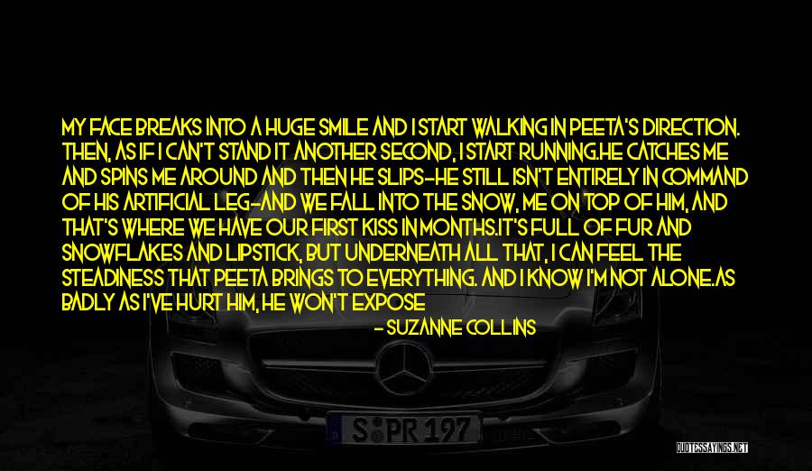 Walking All Alone Quotes By Suzanne Collins Walking All Alone Quotes By Suzanne Collins