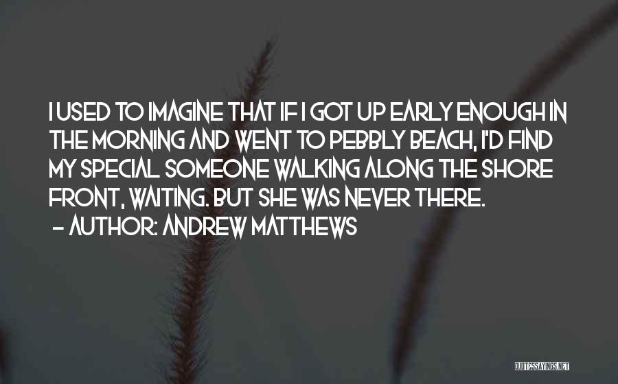 Walking Along The Beach Quotes By Andrew Matthews