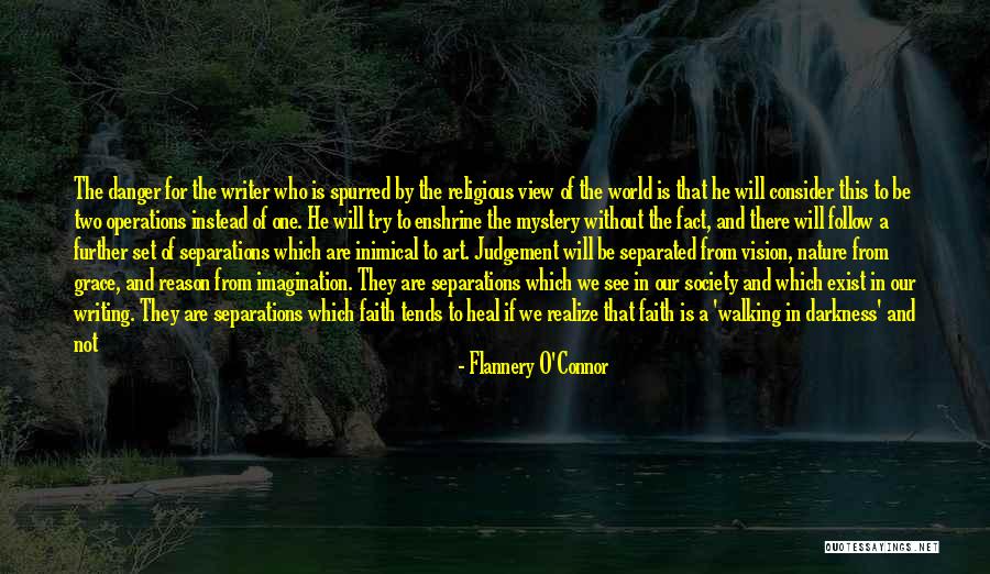 Walking And Nature Quotes By Flannery O'Connor