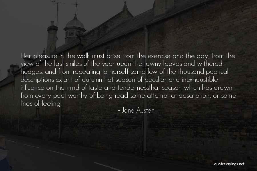 Walking And Nature Quotes By Jane Austen