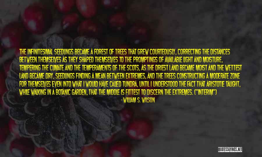 Walking And Nature Quotes By William S. Wilson