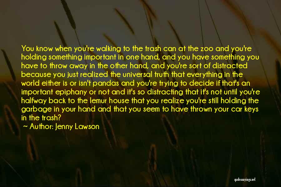 Walking Away From Someone Quotes By Jenny Lawson