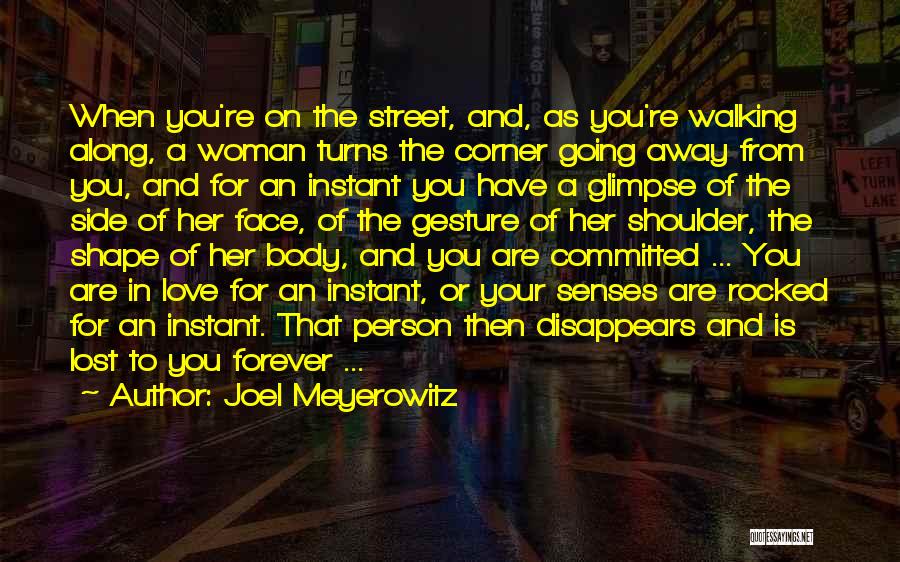 Walking Away Love Quotes By Joel Meyerowitz