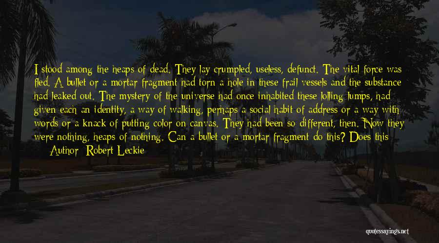 Walking Dead Quotes By Robert Leckie