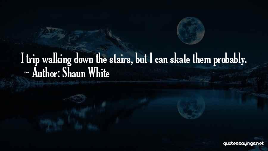 Walking Down The Stairs Quotes By Shaun White