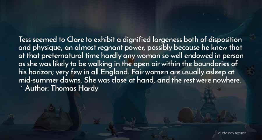 Walking Hand In Hand Quotes By Thomas Hardy