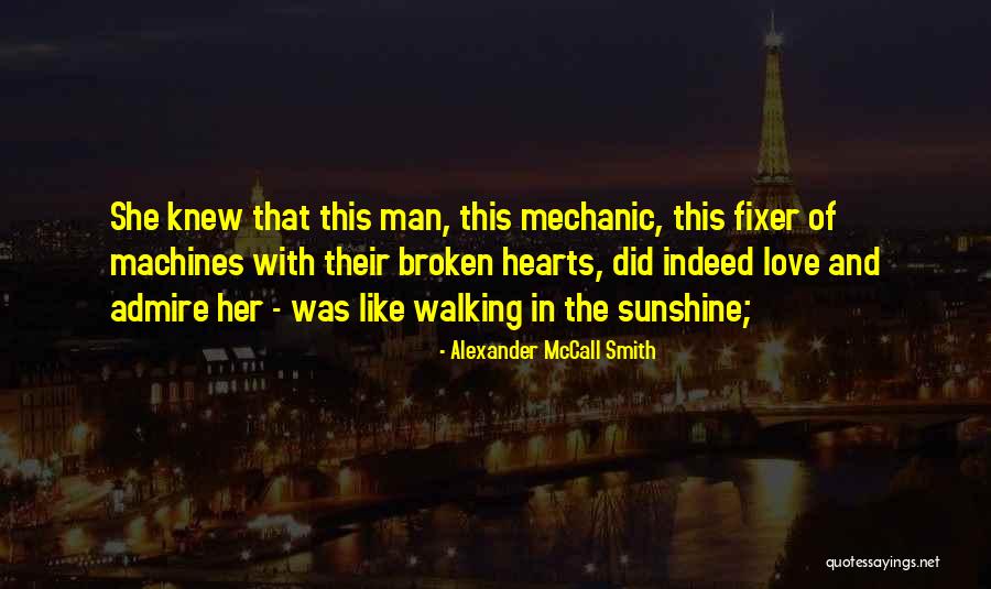 Walking In Love Quotes By Alexander McCall Smith