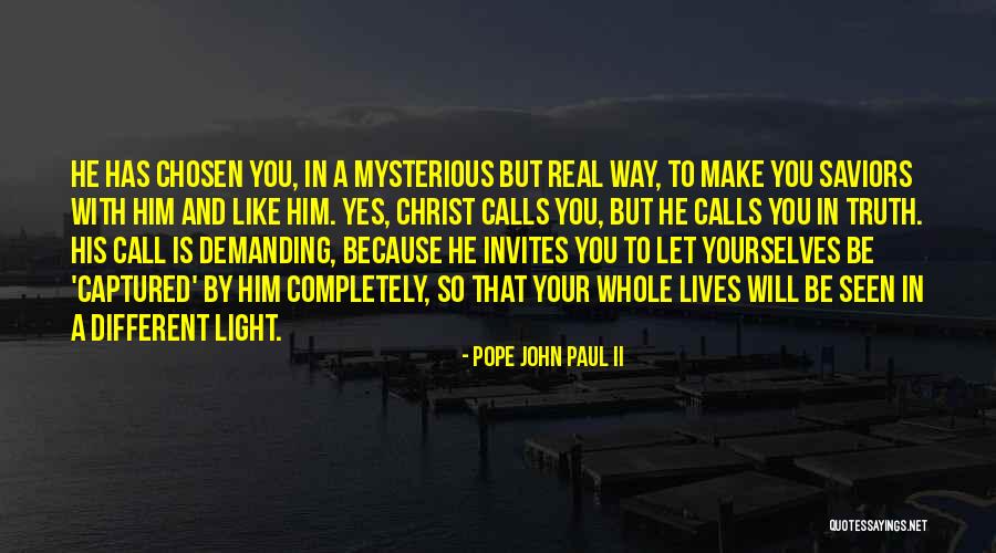Walking In The Cold Happy Quotes By Pope John Paul II Walking In The Cold Happy Quotes By Pope John Paul II