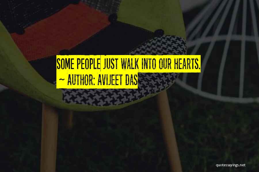 Walking Into Love Quotes By Avijeet Das