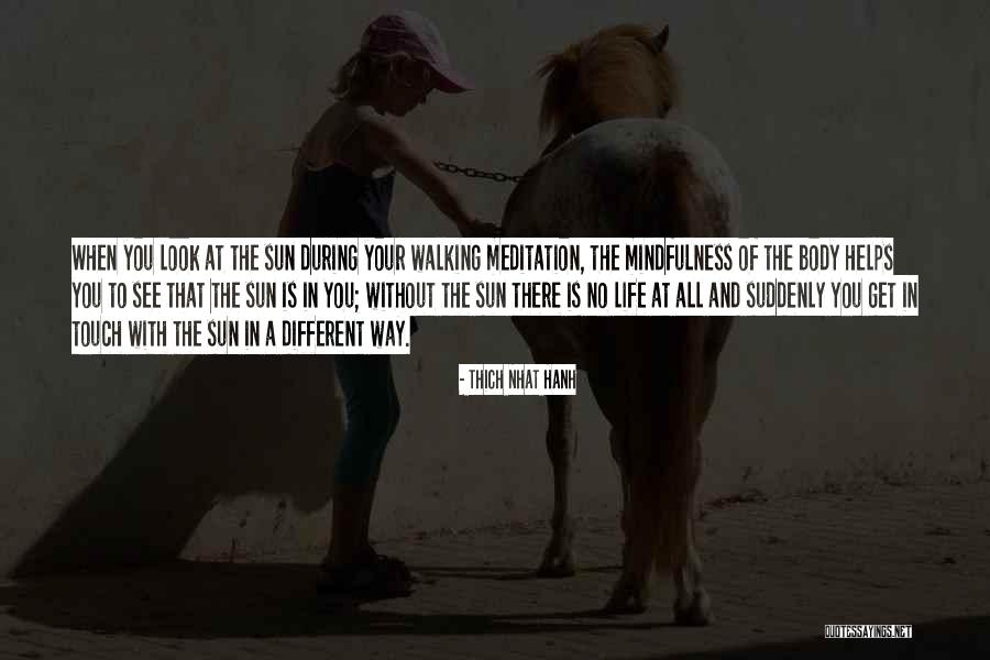 Walking Meditation Quotes By Thich Nhat Hanh Walking Meditation Quotes By Thich Nhat Hanh