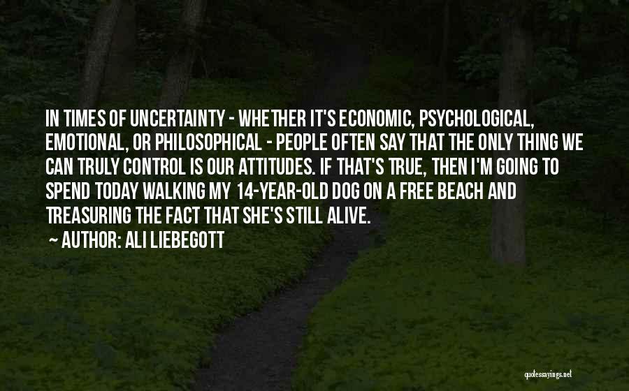 Walking My Dog Quotes By Ali Liebegott