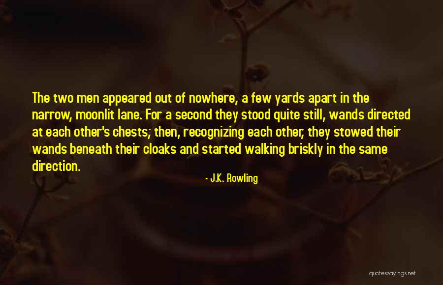 Walking Nowhere Quotes By J.K. Rowling