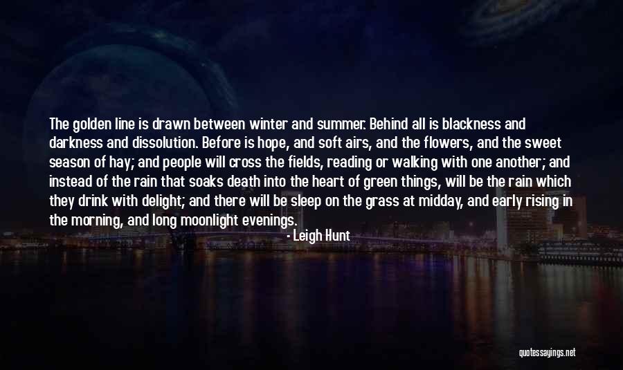 Walking On Green Grass Quotes By Leigh Hunt Walking On Green Grass Quotes By Leigh Hunt