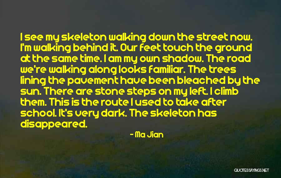 Walking On Road Quotes By Ma Jian Walking On Road Quotes By Ma Jian
