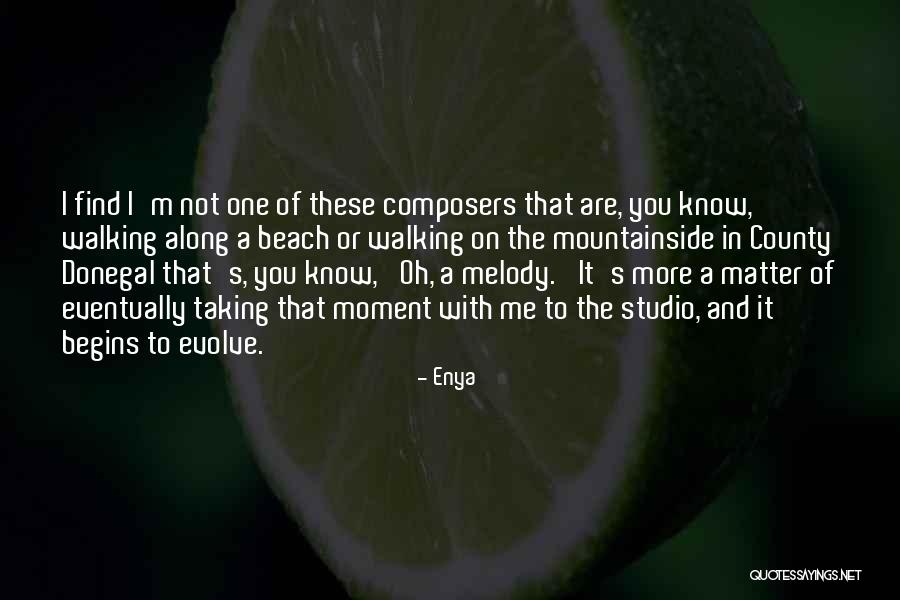 Walking On The Beach Quotes By Enya Walking On The Beach Quotes By Enya