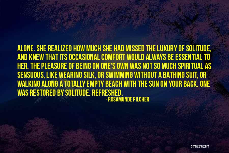 Walking On The Beach Quotes By Rosamunde Pilcher Walking On The Beach Quotes By Rosamunde Pilcher