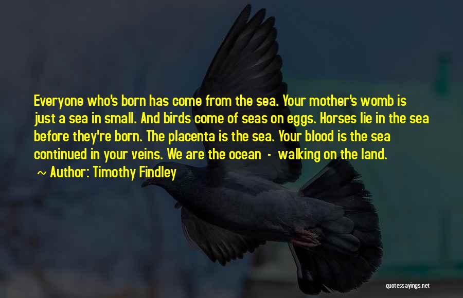 Walking On The Sea Quotes By Timothy Findley