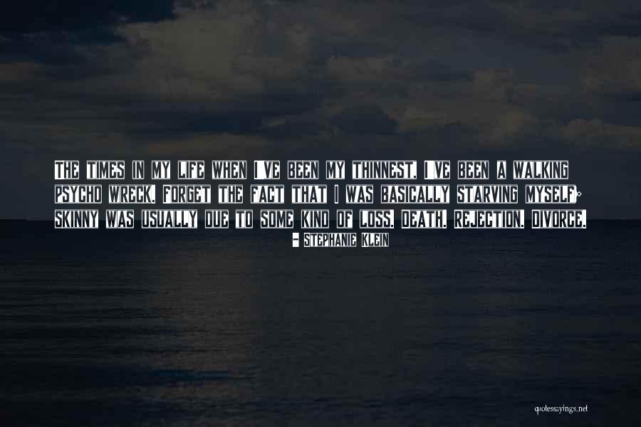 Walking Out Of Someone's Life Quotes By Stephanie Klein Walking Out Of Someone's Life Quotes By Stephanie Klein