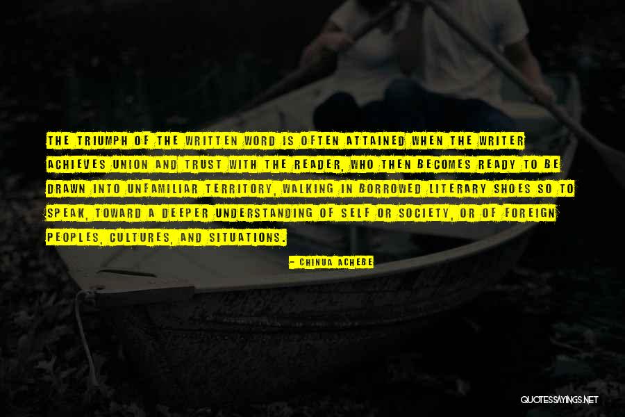Walking Shoes Quotes By Chinua Achebe Walking Shoes Quotes By Chinua Achebe