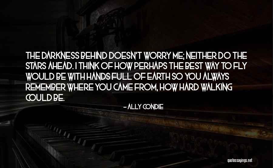 Walking The Earth Quotes By Ally Condie