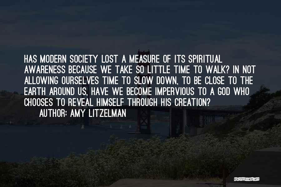 Walking The Earth Quotes By Amy Litzelman