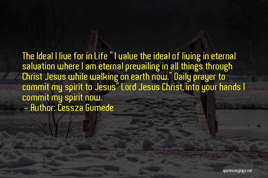Walking The Earth Quotes By Cessza Gumede