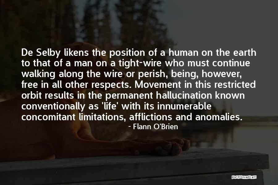 Walking The Earth Quotes By Flann O'Brien Walking The Earth Quotes By Flann O'Brien