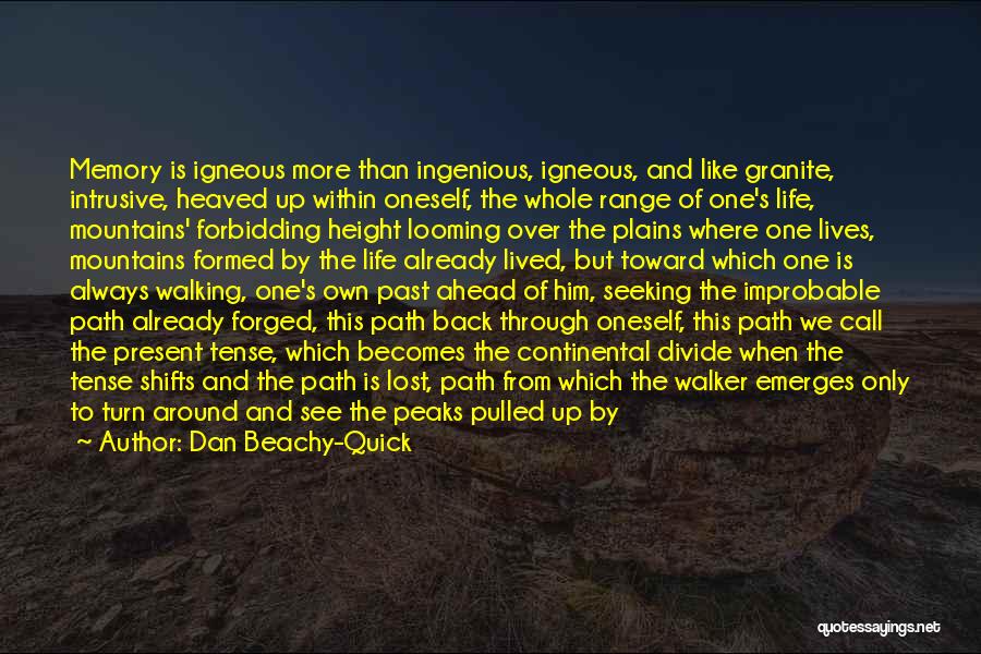 Walking The Path Quotes By Dan Beachy-Quick