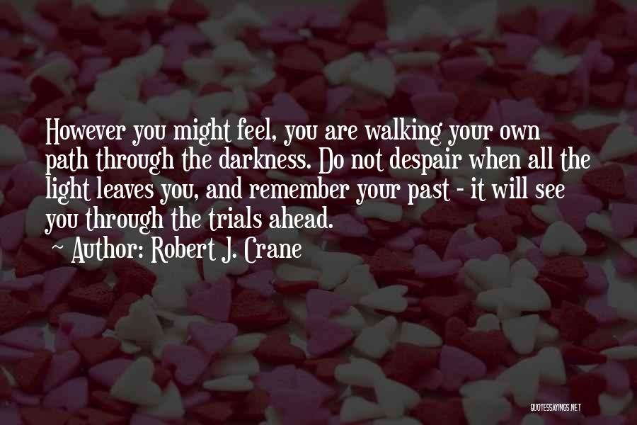 Walking The Path Quotes By Robert J. Crane