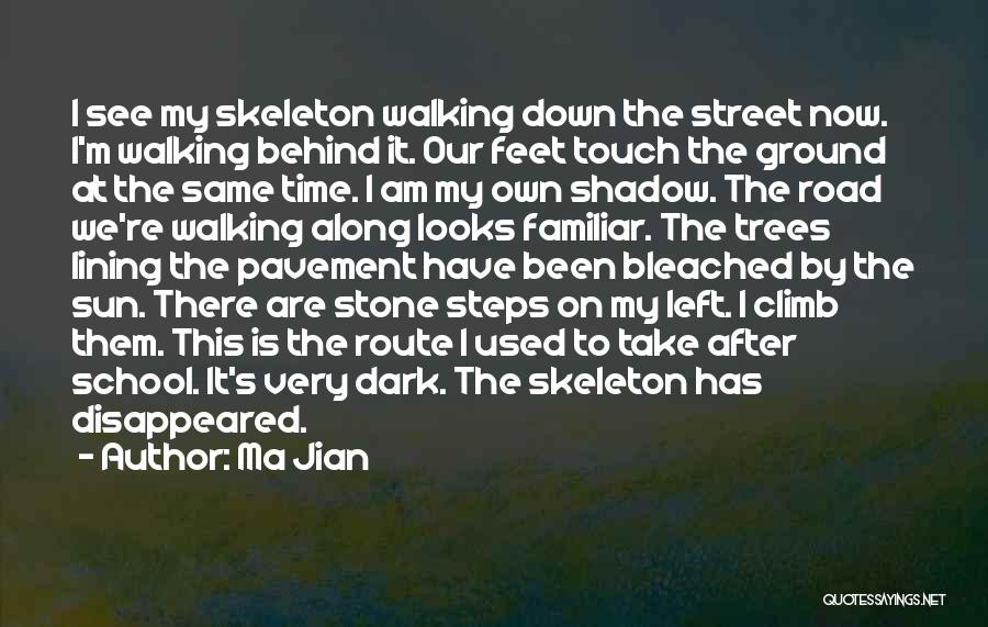 Walking The Road Quotes By Ma Jian