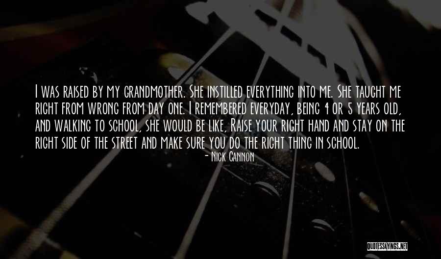 Walking To School Quotes By Nick Cannon Walking To School Quotes By Nick Cannon