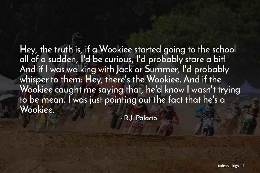 Walking To School Quotes By R.J. Palacio Walking To School Quotes By R.J. Palacio