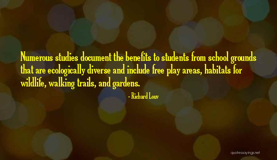Walking To School Quotes By Richard Louv Walking To School Quotes By Richard Louv