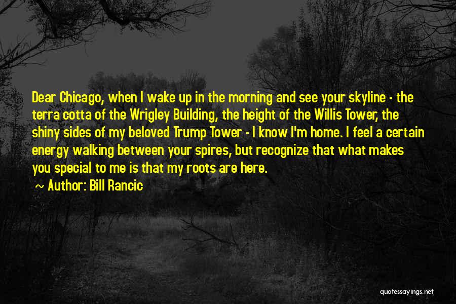 Walking With Someone Special Quotes By Bill Rancic