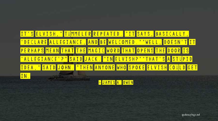 Walks Along The James Quotes By James A. Owen Walks Along The James Quotes By James A. Owen