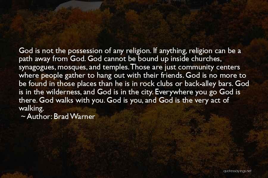 Walks With Friends Quotes By Brad Warner