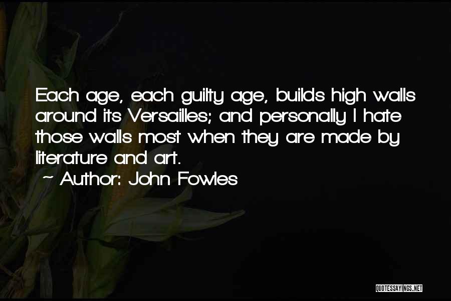 Wall Art Quotes By John Fowles