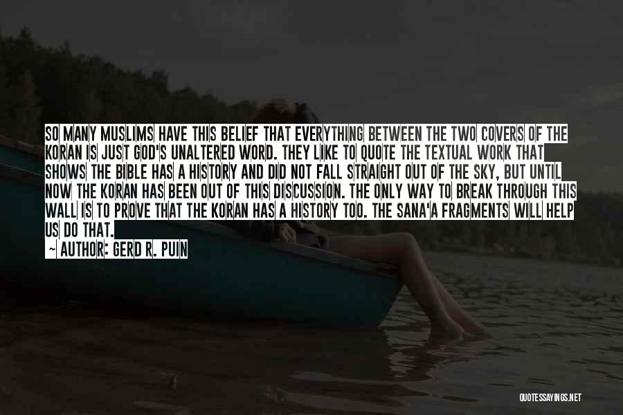 Wall Bible Quotes By Gerd R. Puin Wall Bible Quotes By Gerd R. Puin