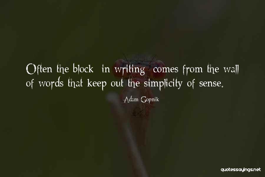 Wall Block Quotes By Adam Gopnik Wall Block Quotes By Adam Gopnik